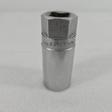 Snap-on S9705A 13/16" 20.6 mm SAE Spark Plug Socket 1/2" Drive 6 Pt USA Chrome
