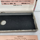 Vintage J. Wiss & Sons 9" Model C Pinking Shears Box & Instructions - 1930s-40s