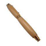 Gold Fountain Pen Tardis Wood Dr. Who COA New by 1893Woodcrafts Limited Edition