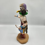 Brian Honyouti (1947-2016) 11.75" Tunei-nili Hopi Carved Cottonwood Kachina Doll