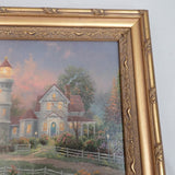 Thomas Kinkade Victorian Light 24x20 Ltd Ed Canvas #218/1100 Signed COA, Framed