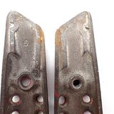 Vintage Stanley Defiance 1299 Style Cast Iron Utility Knife USA w/5 New Blades