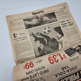 1982 Chicago Tribune Tylenol Cyanide Murders Newspaper Oct 5 Complete