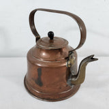 Vintage Classic Copper Teapot Jug Kettle Kitchen Decoration Home Décor