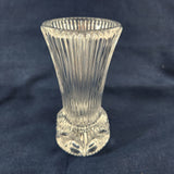 Vintage Fostoria Thumbprint Melissa Pattern 5" Crystal Bud Vase LN