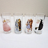 Wizard of Oz Star Jars Cookie Jar, Emerald City Pitcher & 4 Glasses 1998 Set VG