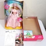Wizard of Oz Barbie & Ken Lot of 5 1999 Mattel Dolls w/Boxes Talking Dorothy & Glinda which Talk
