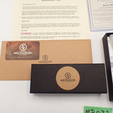 Gold Fountain Pen Tardis Wood Dr. Who COA New by 1893Woodcrafts Limited Edition