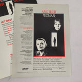 Another Woman (1988) 27x40 Poster Promo Pac w/Mia Farrow, Orion Home Video LN