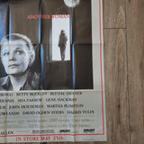 Vtg 1989 Another Women Orion Home Video 27x40 Movie Poster Pkg w/Mia Farrow RARE