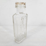 Vtg Everett & Barron Co. Glass Bottle #5554 Providence RI Threaded Top 1930s