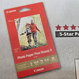 Canon 4x6 Photo Paper Plus Glossy II 50 Sheets ChromaLife100 New Sealed Original