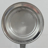 BMFN Three Musketeers Painted Glass Pewter Lidded Beer Stein 7" W. Germany