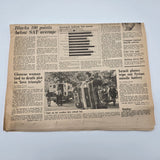 1982 Chicago Tribune Tylenol Cyanide Murders Newspaper Oct 5 Complete