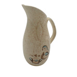 Red Wing Bob White Quail Small 7" Creamer Pitcher MCM Pottery USA 1960s -Vintage