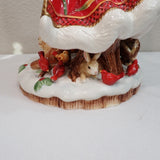 Fitz & Floyd Bellacara Santa 19" Figurine Centerpiece w/Box 2008 Handcrafted