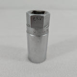 Snap-on S9705A 13/16" 20.6 mm SAE Spark Plug Socket 1/2" Drive 6 Pt USA Chrome