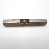 Vtg L.S. Starrett No. 135 3-1/2" Pocket Level Machinist Tool USA Circa 1920s-30s