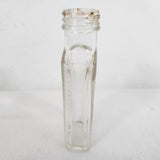 Vtg Everett & Barron Co. Glass Bottle #5554 Providence RI Threaded Top 1930s