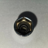 Vintage Snap-on 3/8" Drive 6-Point S9704KA SAE 13/16" Shallow Spark Plug Socket