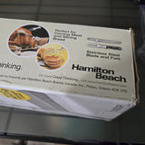 Hamilton Beach 74250R Electric Knife w/Storage Case White - NEW, Never Used