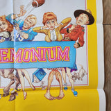 Vintage 1982 Pandemonium MGM/UA Home Video 27x41 Folded Movie Poster - P-754