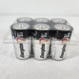 NEW Energizer D Batteries, D Cell Battery Alkaline, 6 Count -Good Until DEC 2027