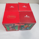Carlton Cards Heirloom Collection Elvis Christmas Musical Ornaments 4pcs w/Boxes