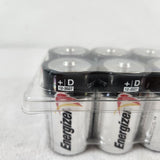 NEW Energizer D Batteries, D Cell Battery Alkaline, 6 Count -Good Until DEC 2027