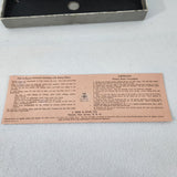 Vintage J. Wiss & Sons 9" Model C Pinking Shears Box & Instructions - 1930s-40s