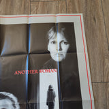Another Woman (1988) 27x40 Poster Promo Pac w/Mia Farrow, Orion Home Video LN