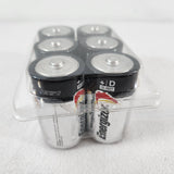 NEW Energizer D Batteries, D Cell Battery Alkaline, 6 Count -Good Until DEC 2027