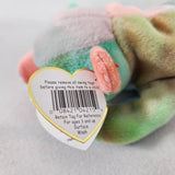 NEW 1999 Sammy "Sosa" Rainbow Bear Retired Ty Beanie Baby Toy Doll