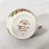 MidWinter Ltd 2" Ceramic Creamer Jug/Pitcher w/Rural England Pattern Mid-Century