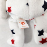 1998 Glory Star Spangled Bear Retired Ty Beanie Baby Toy Doll MINT w/Tags
