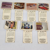 Set of 97 1965 Donruss Hot Rod Magazine Series 1 Spec Sheet Cards G/VG/EX