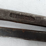 Vtg Wiss & Sons USA No. 8 Metal Shears Tin Snips Cutting Tool 14" Forged Steel